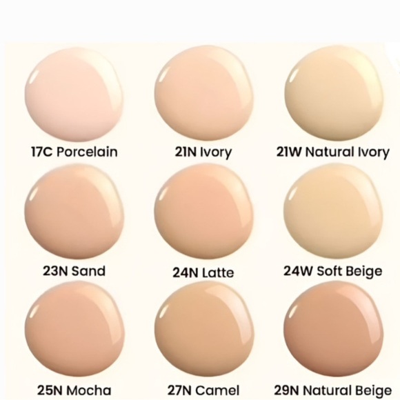 NEW TIRTIR Mask Fit Red Cushion Foundation Long-Lasting #21W Natural Ivory MINI - Picture 10 of 12